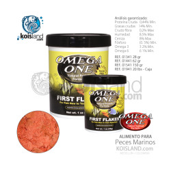 ALIMENTO PARA PECES FIRST FLAKES OMEGA ONE